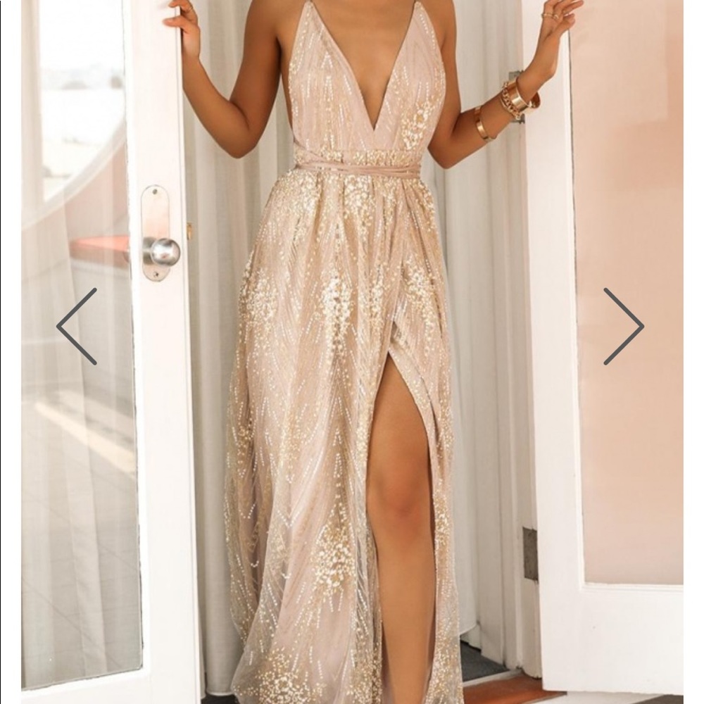 Showpo New York nights maxi dress